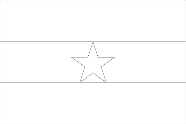 Флаг Северной Ирландии раскраска