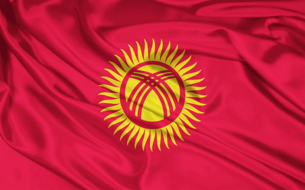 Флаг Кыргызстана