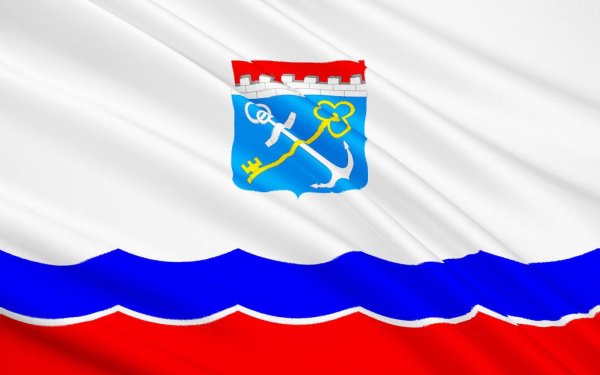 Флаг Ленинградской области