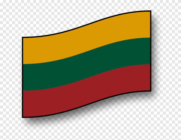 Флаг Литвы вектор
