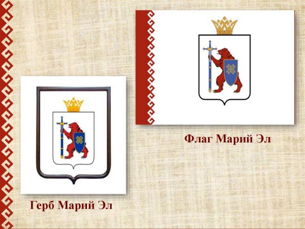 Флаг и герб Марий Эл