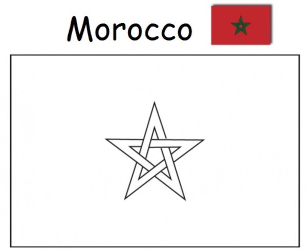 Трафареты флаг марокко (44 фото)