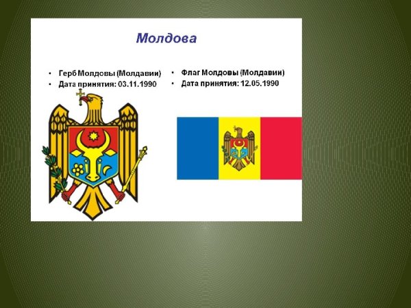 Символика Молдавии