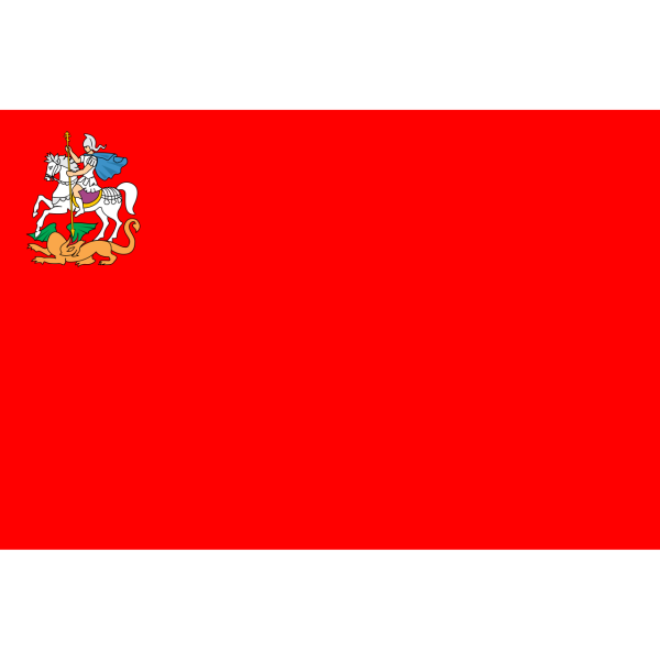 Флаг Московской области
