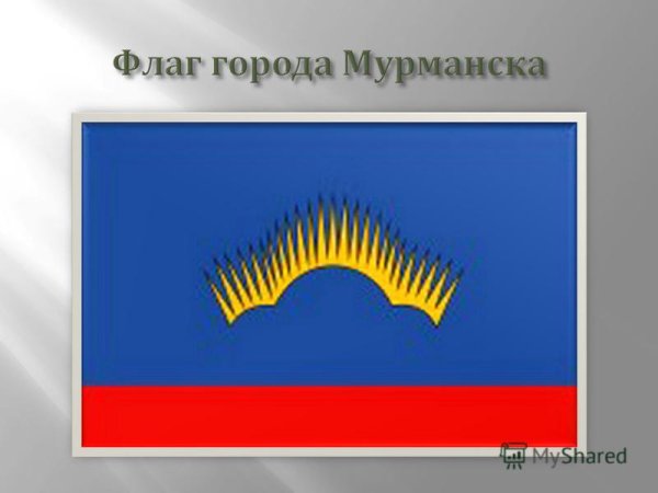 Флаг города Мурманска