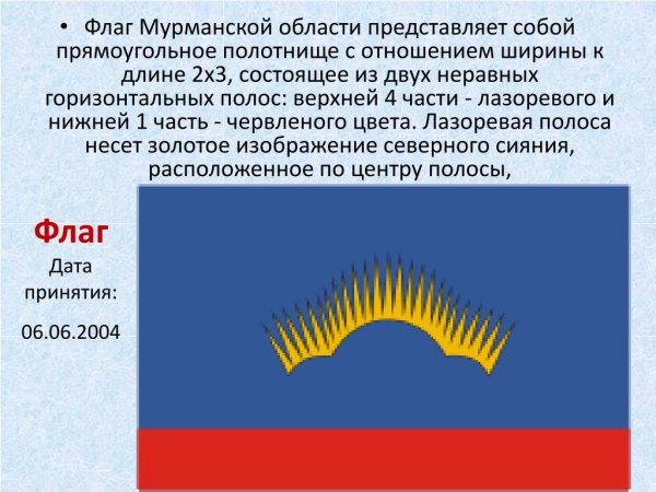Мурманск герб и флаг