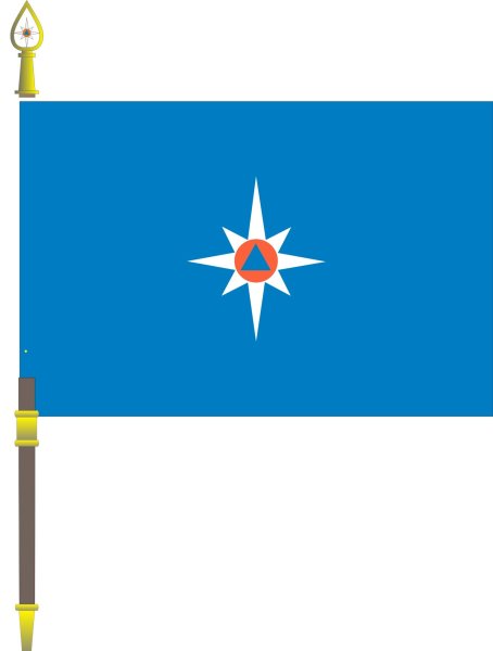 Знамя МЧС РФ