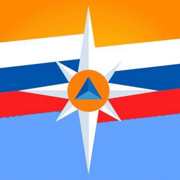 Флаг МЧС России ведомственный