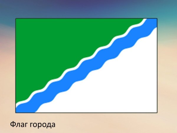 Флаг Новосибирска