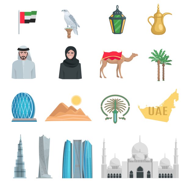 Трафареты флаг объединенных арабских эмиратов (39 фото)