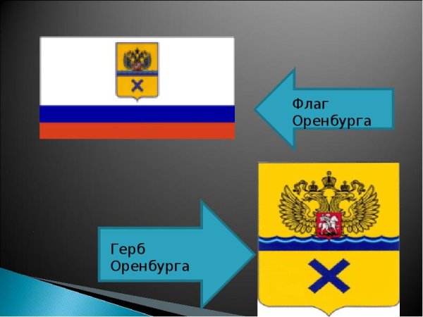 Оренбургский флаг и герб