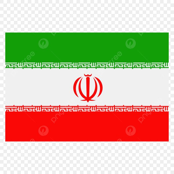 Флаг Ирана вектор