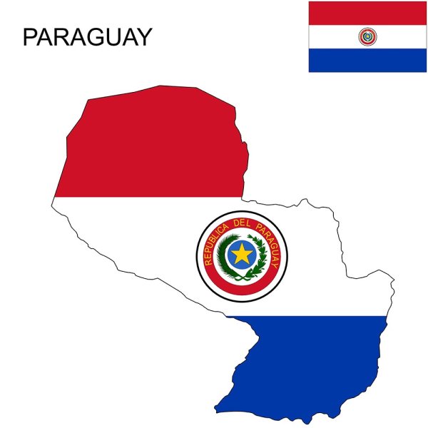 Флаг Парагвая