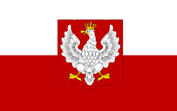 Флаг королевства Польши