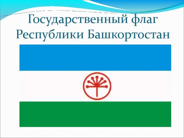 Государственный флаг Башкирии