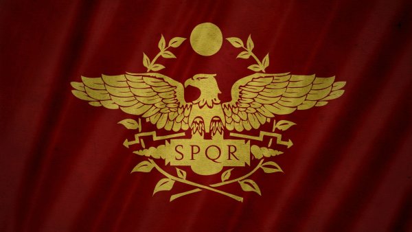 Орел римской империи SPQR