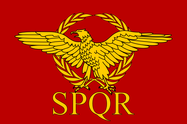 Герб римской империи SPQR