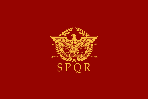 Штандарт Рима SPQR