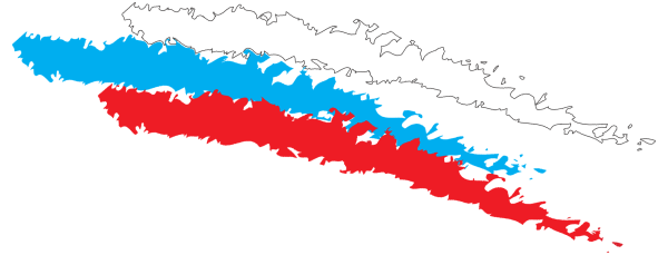 Флаг России стилизованный
