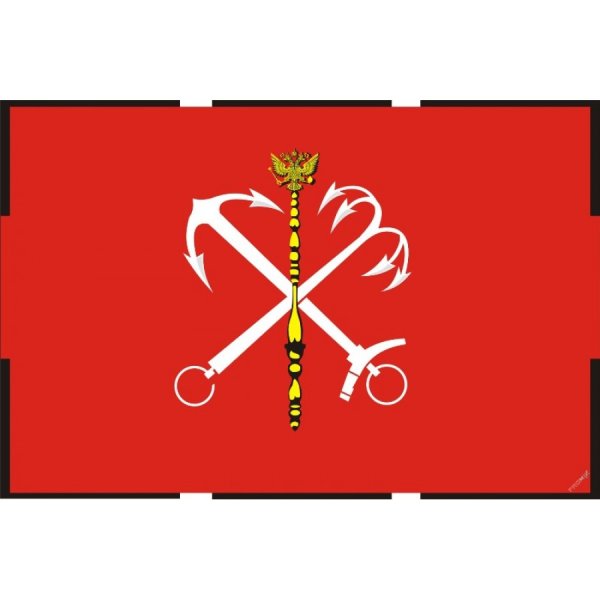 Флаг Санкт-Петербурга