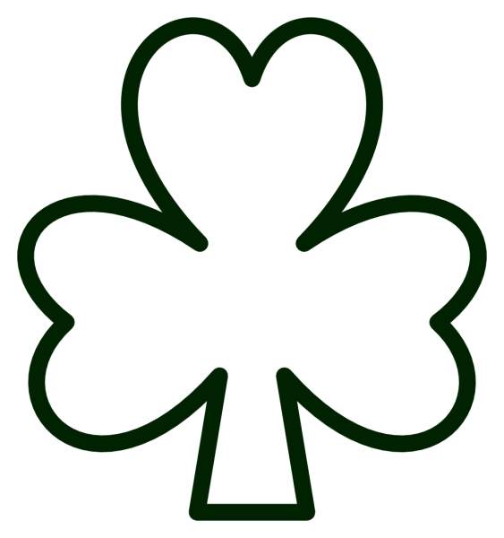 Четырёхлистный Клевер символ Ирландии