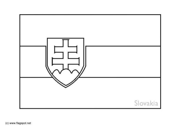 Трафареты флага словакии (42 фото)