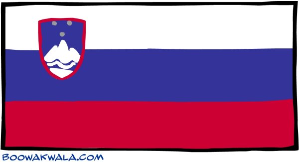 Альтернативный флаг Словении