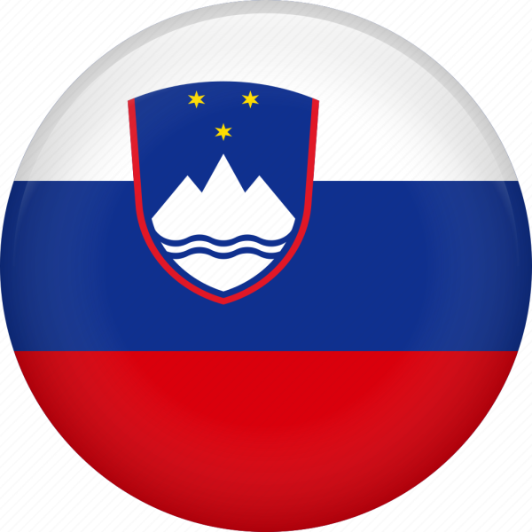 Флаг Словении круглый