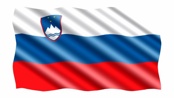 Республика Словения флаг
