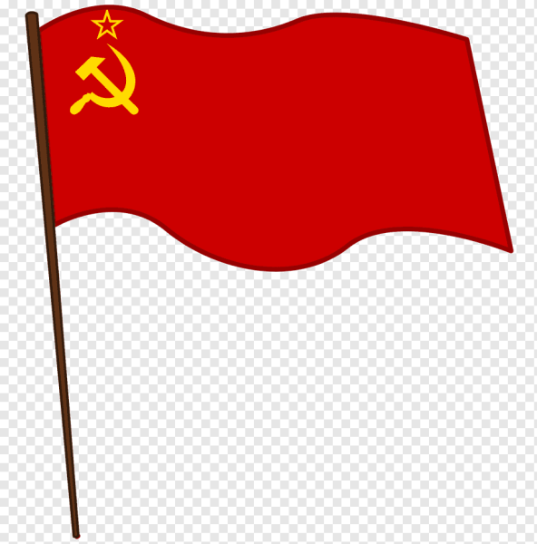 Флаг советского Союза вектор