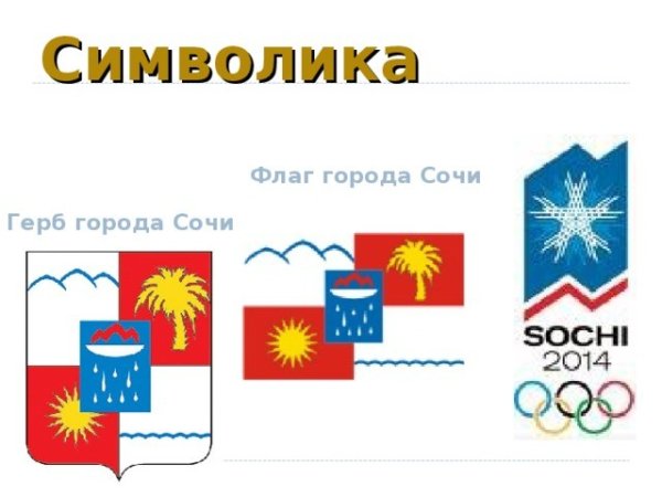 Сочи герб и символика