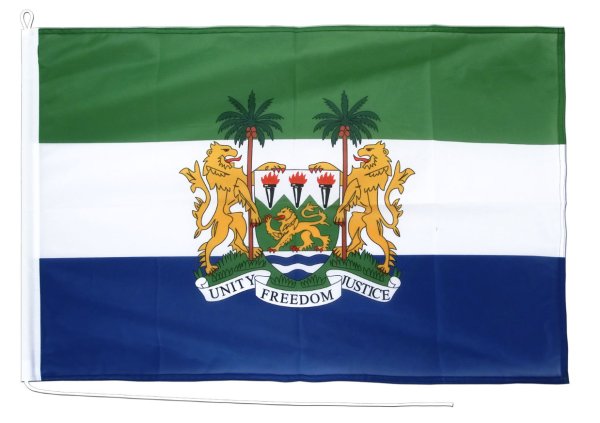 Флаг Сьерра-Леоне