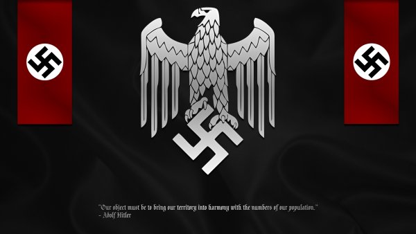 Третий Рейх флаг свастика