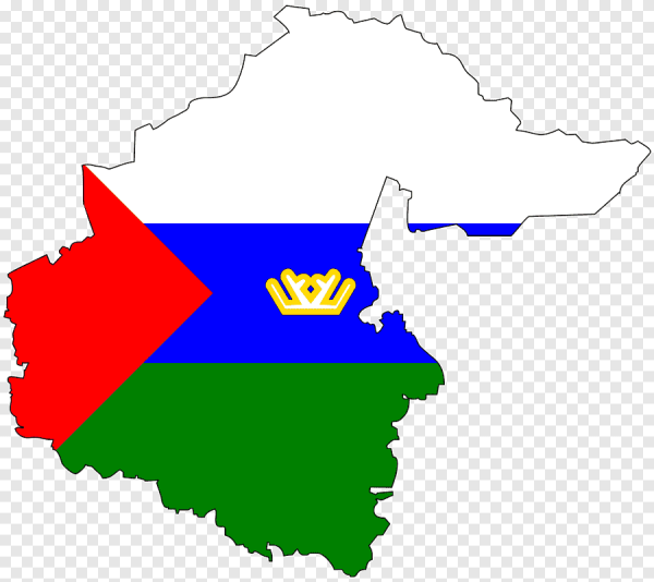 Карта Тюменской области контур