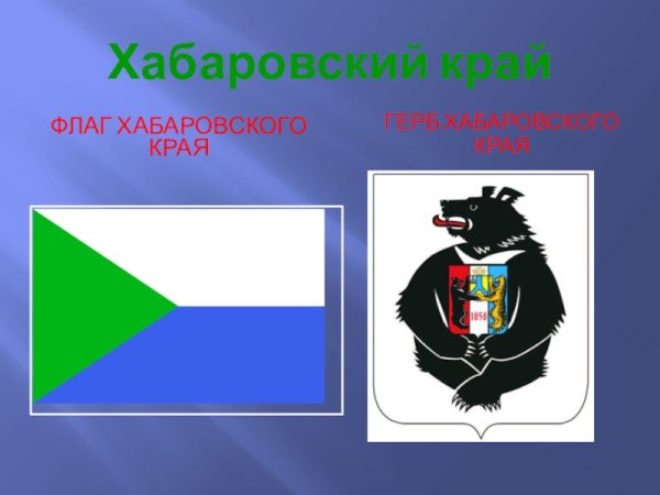 Флаг Хабаровского края