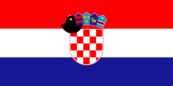 Флаг королевства Хорватия