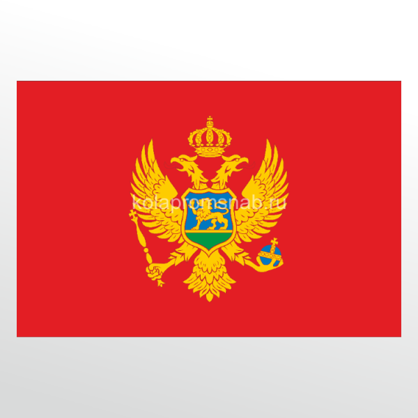 Флаг Черногории флаг Черногории