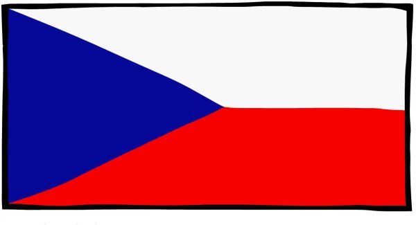 Флаг Чехословакии