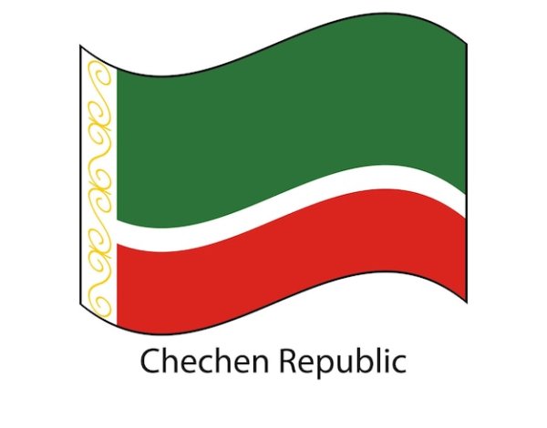 Флаг Чечни 2021