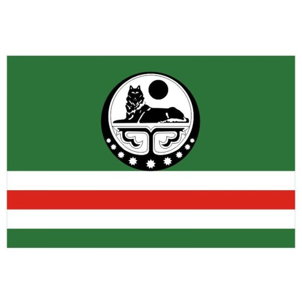 Флаг Чечни и Ичкерии