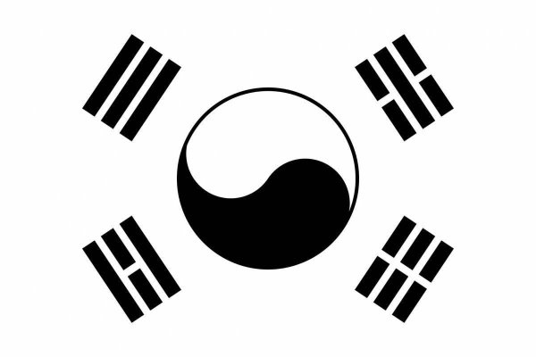 Флаг Южная Корея