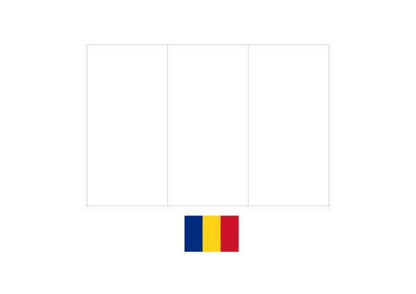 Флаг Румынии раскраска