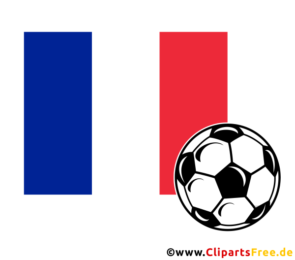Флаг Франции футбол