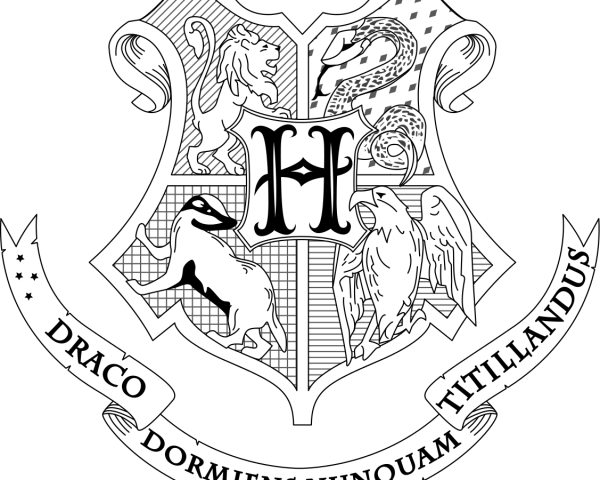 Гарри Поттер герб Хогвартса