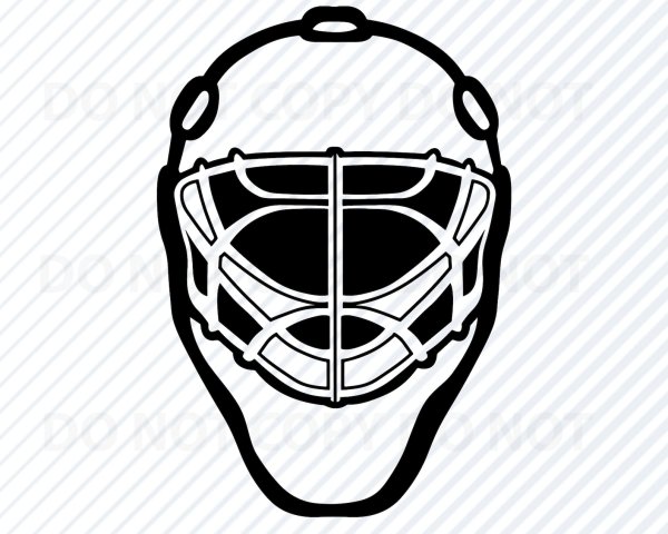 Хоккейный шлем вектор