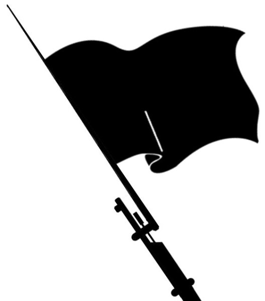 Черный флаг анархистов