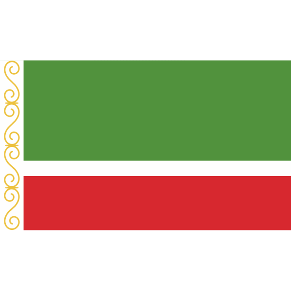 Флаг Чечни и Ичкерии