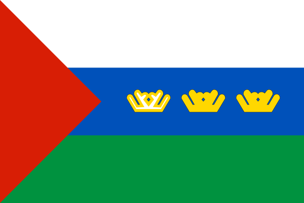 Флаг Тюмени и Тюменской области
