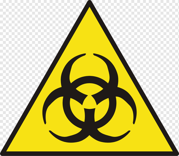 Символ бактериологической опасности