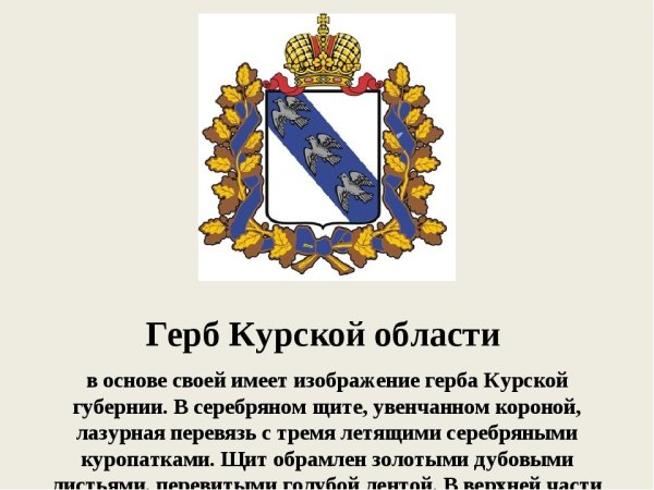Герб Курска и Курской области